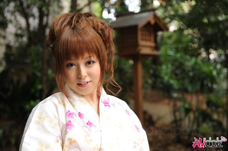 Stunning Japanese teen Ichika strips and shows her tiny tits and pussy